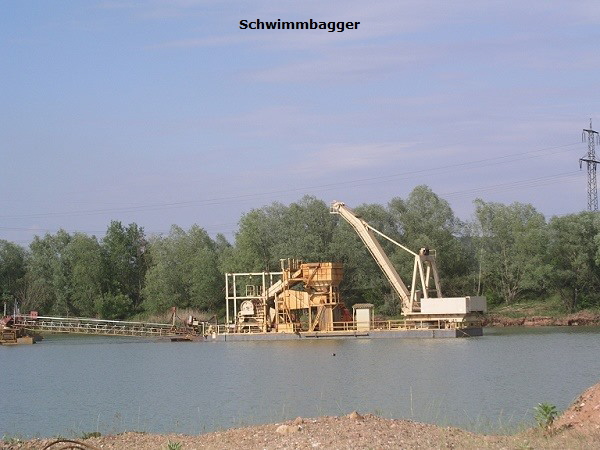 Orgeldinger GmbH & Co. KG - Kies und Sand - Schwimmbagger